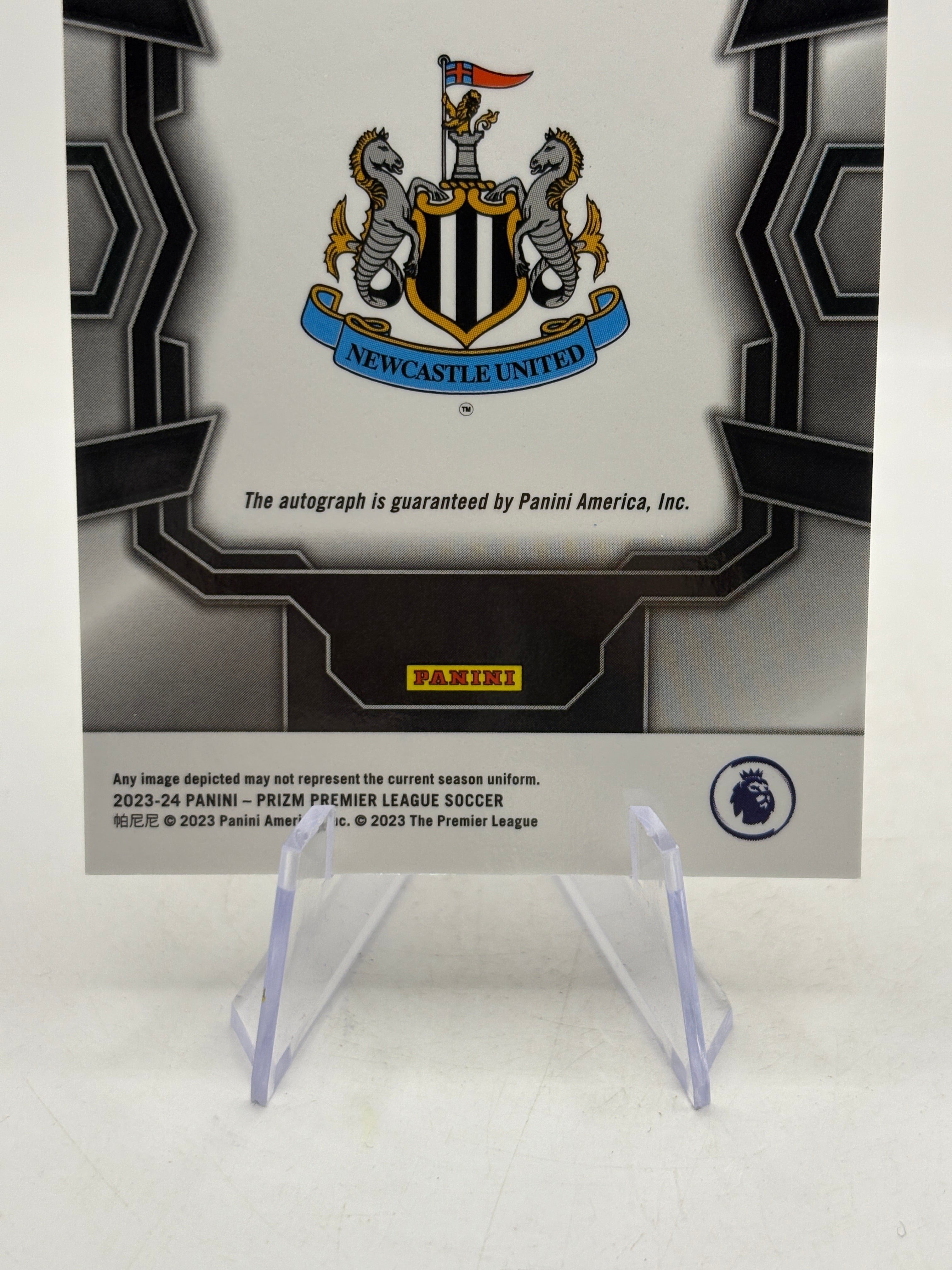 2023-24 Panini Prizm Anthony Gordon Signatures Auto Silver Newcastle United S-AG, photo 8